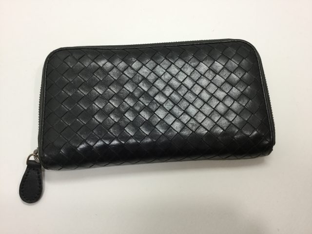 BOTTEGA VENETA(ボッテガヴェネタ)のお財布の引き手作成が完了しました（愛知県尾張旭市H様） after