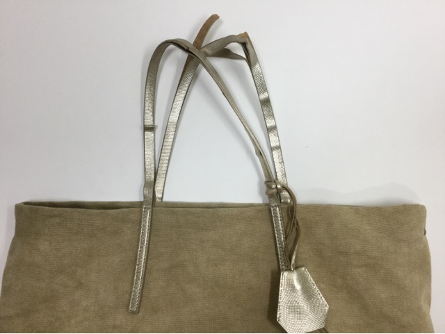 GIANNI CHIARINI(ジャンニ キャリーニ)のバッグの持ち手交換が完了しました。 (愛知県名古屋市T様)before02