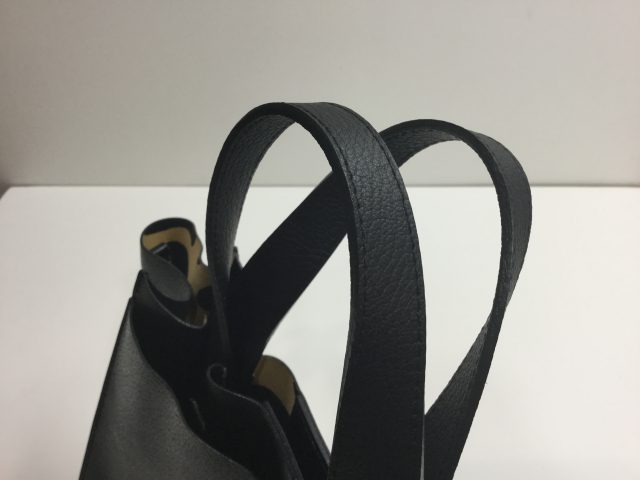 GIANNI CHIARINI(ジャンニ キャリーニ)のバッグの持ち手作成交換が完了しました。( 愛知県名古屋市Ｎ様)after