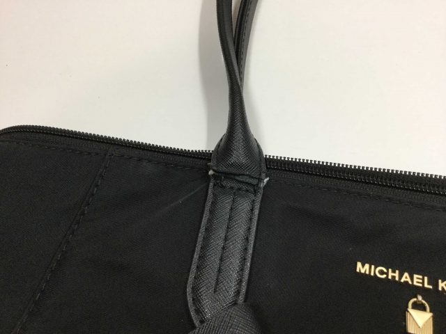 マイケルコース(Michael Kors)のバッグの持ち手作製交換が完了致しました。（愛知県稲沢市S様）before02