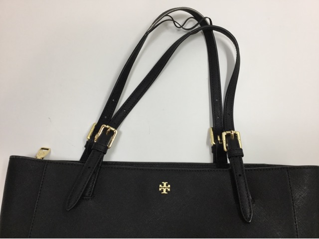 TORY BURCH SMALL BUCKLE TOTE (トリーバーチ バッグ スモール バックル トート )の持ち手の作成・交換が完了しました。(埼玉県所沢市Ｓ様)before02