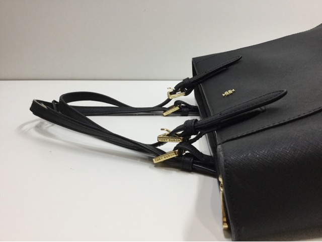 TORY BURCH SMALL BUCKLE TOTE (トリーバーチ バッグ スモール バックル トート )の持ち手の作成・交換が完了しました。(埼玉県所沢市Ｓ様)before04