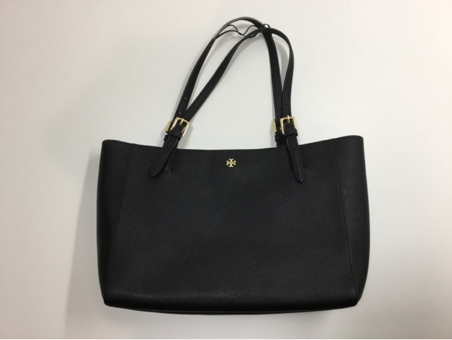 TORY BURCH SMALL BUCKLE TOTE (トリーバーチ バッグ スモール バックル トート )の持ち手の作成・交換が完了しました。(埼玉県所沢市Ｓ様)before